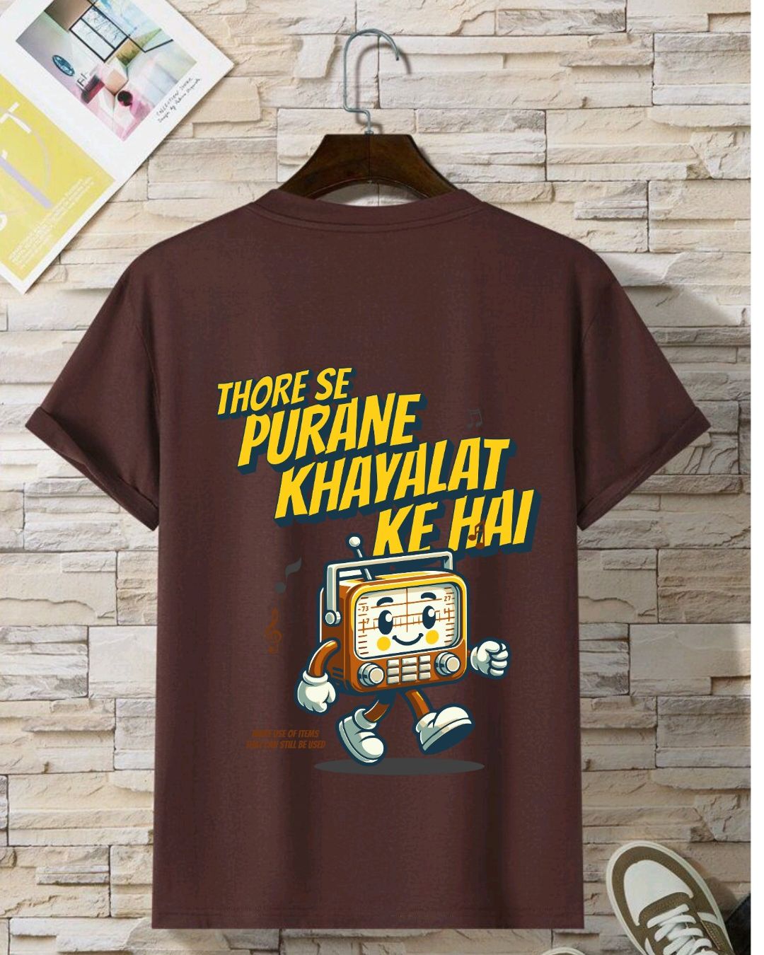 Thode Se Purane Khayalat Ke Hain – Old-School Soul Tee